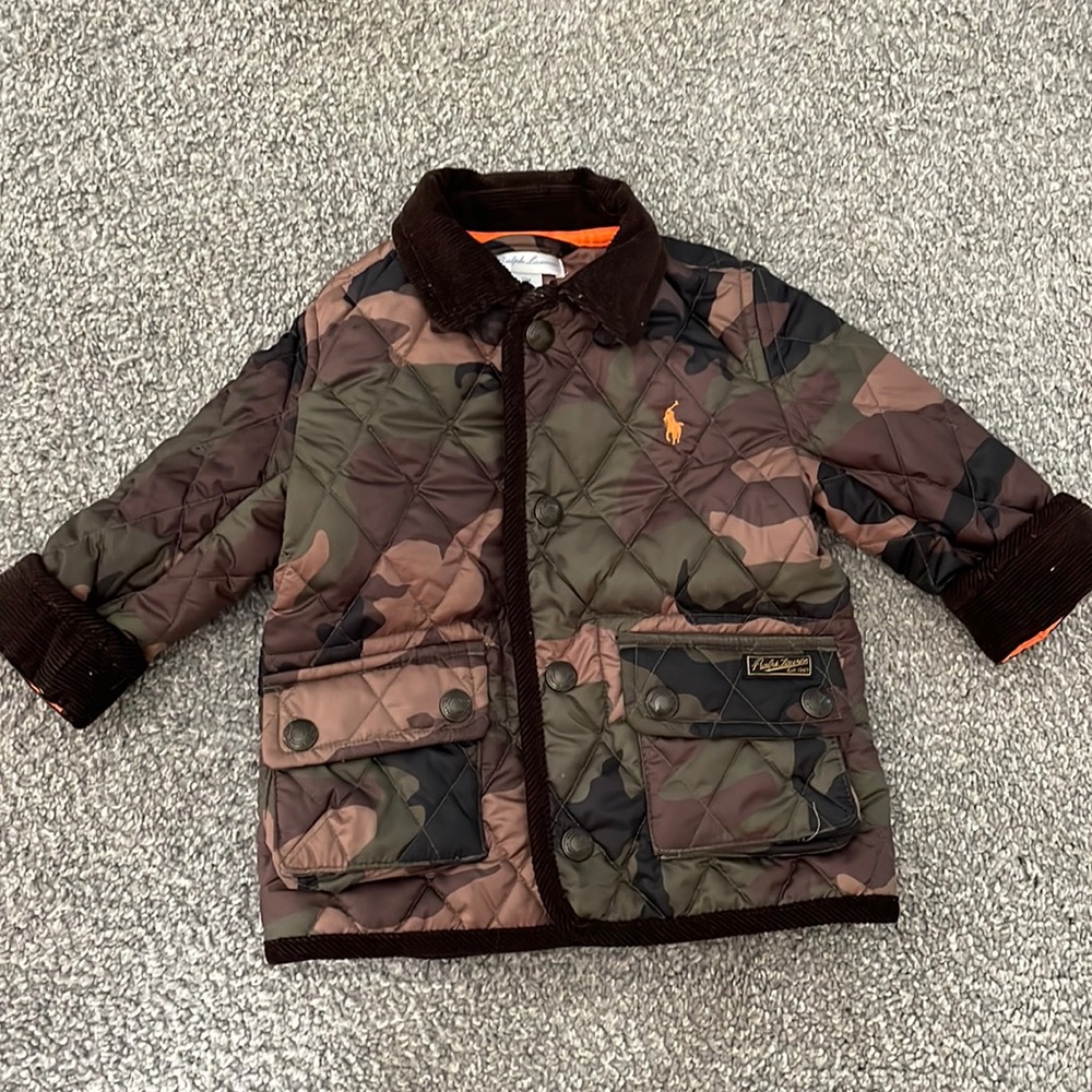 Ralph Lauren camouflage coat